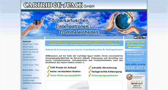 Desktop Screenshot of cartridge-space.de